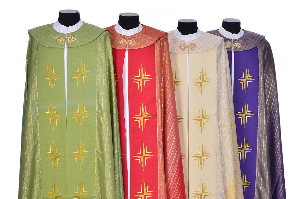 Liturgical Cope The Vestment Worn By Priests In Celebrations