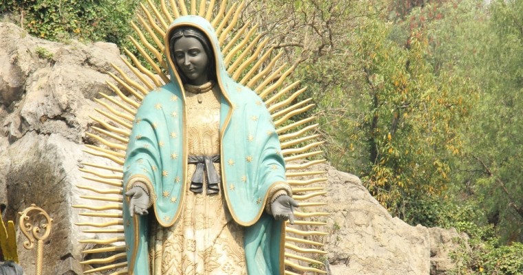 The apparitions of Our Lady of Guadaloupe