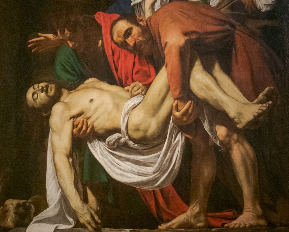 The Entombment of Christ by Caravaggio