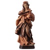 Saint Mary Magdalene wooden statue in shades of brown 