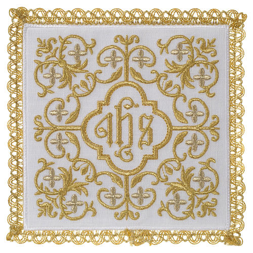 altar linens set 100 linen-ihs and vine