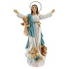 assumption mary angels statue resin 18x12x6 cm