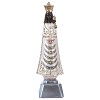 our lady of loreto 20 cm in mother of pearl plaster