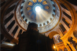 The Basilica of the Holy Sepulchre in Jerusalem