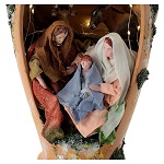 holy family in vase with two handles 16 cm in terracotta from deruta 35 cm (1)