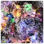 snowy seneca flocked christmas tree green 240 cm 2300 led (1)