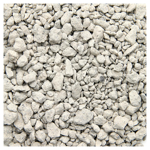 white pebbles for nativities 500gr