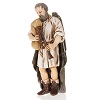 figurines for moranduzzo nativities backpiper with cloak 13cm