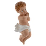 Baby Jesus statue 39,5 cm in resin